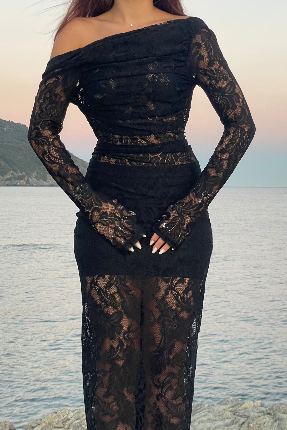 Robe Zulikha en Dentelle